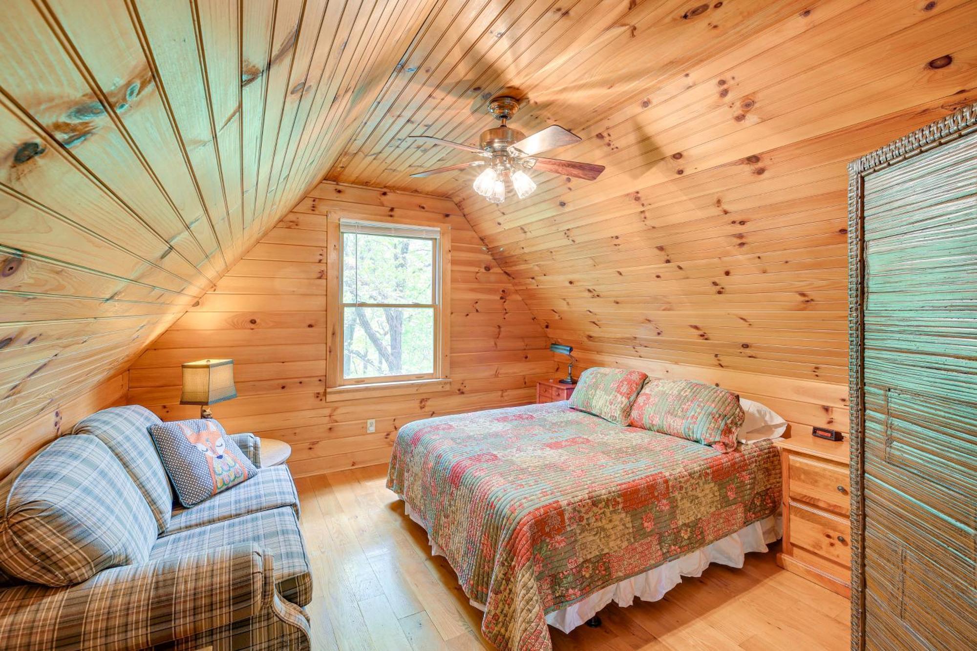Quaint Blue Ridge Cabin Rental With On-Site Stream! Sparta Exterior foto