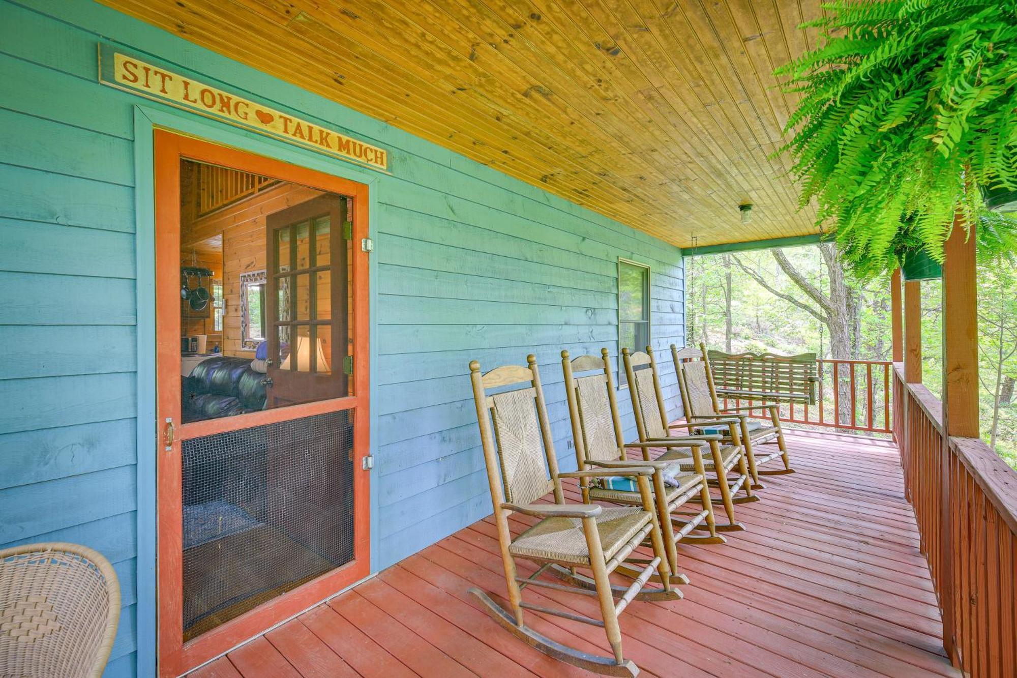 Quaint Blue Ridge Cabin Rental With On-Site Stream! Sparta Exterior foto