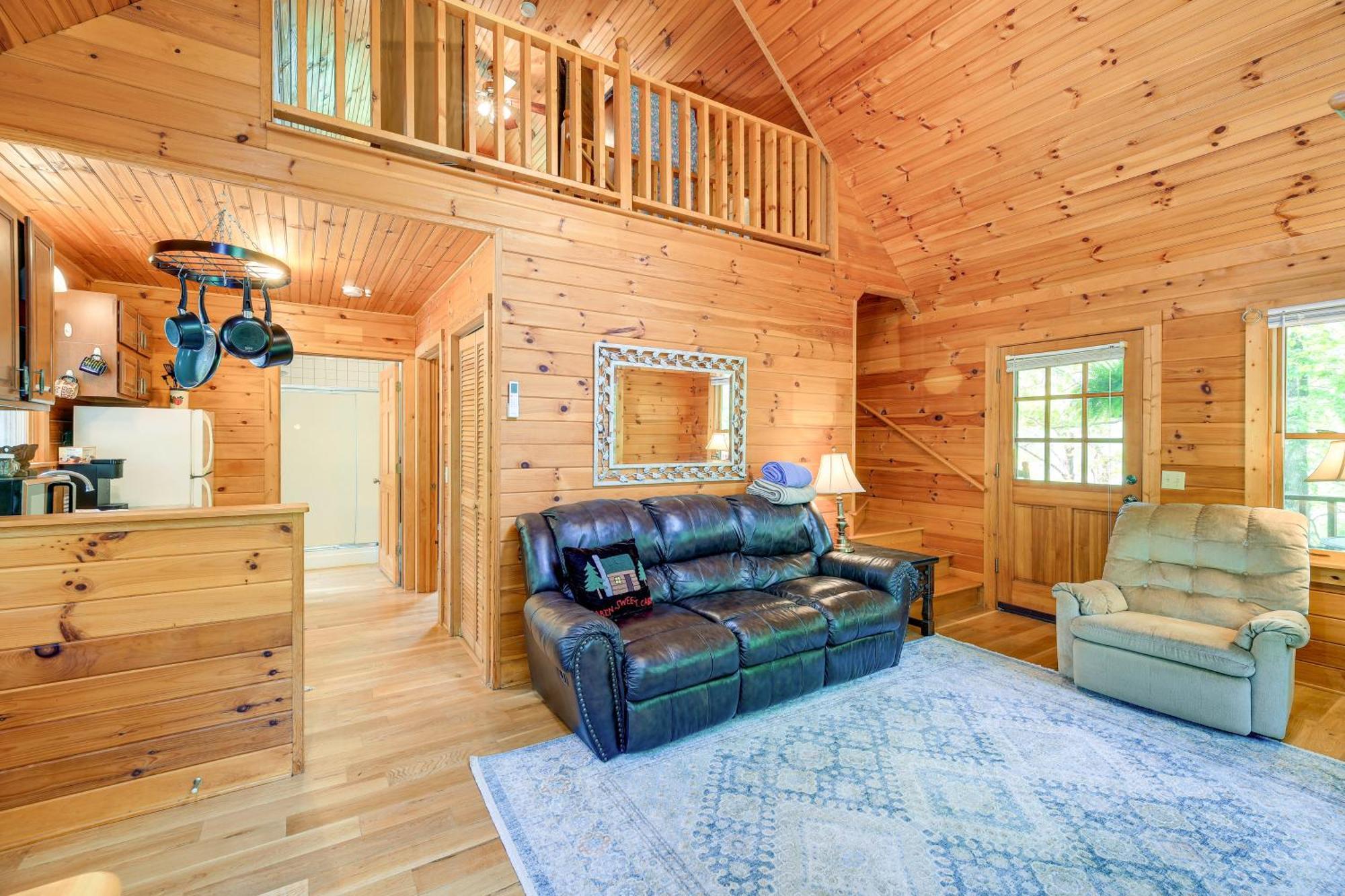 Quaint Blue Ridge Cabin Rental With On-Site Stream! Sparta Exterior foto